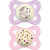 BAMED BABY ITALIA Srl Mam night succhietto 2-6 mesi silicone doppio femmina - MAM - 980786848