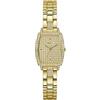 GUESS Orologio da donna da 25 mm, cinturino color oro, quadrante color champagne, cassa color oro, Oro, GW0611L2