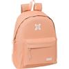 safta Munich Basic - Day Pack per bambini, zaino per bambini, qualità e massima resistenza, comodo e versatile, 33 x 15 x 42 cm, colore pesca, pesca, Estándar, Casual
