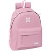 safta Munich Basic - Day Pack per bambini, zaino per bambini, qualità e massima resistenza, comodo e versatile, 33 x 15 x 42 cm, colore rosa, Rosa, Estándar, Casual
