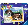Ravensburger CreArt Serie D Classic - Cuccioli Jack Russell