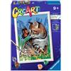Ravensburger CreArt Serie D - Gattino e Farfalla