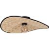 Eglo Marywell Plafoniera a cestino in stile giapponese, lampada da soffitto per soggiorno, in metallo nero e bambù naturale, attacco E27, 50 x 34,5 cm