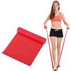 QILUCKY Fascia fitness con borsa per il trasporto e istruzioni per esercizi per yoga, pilates, allenamento con la forza fisioterapia (rosso)