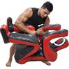 Shelly Sports Shelly MMA Grappling Dummy Self Defense Training Judo Punching Bag Dummy BJJ Wrestling Seduto Posizione Difensiva Brasiliano JIU Jitsu Submission Vinyl Fabric Dummy 170 cm UNFILLED