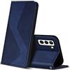 ZONNAVI Cover per Samsung Galaxy S21 5G, Flip Custodia Pelle PU con [Slot Cart] [Supporto Stand] [Magnetica], Cover a Libro Portafoglio per Samsung Galaxy S21 5G (Blu)