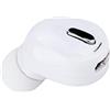 Lazmin Mini Invisible Bluetooth 5.0 Auricolari, Cuffie Wireless Universal Sport Auricolare Stereo Sound Car Headset per Smart Phone(Bianca)
