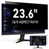 Protescreen Pellicola Privacy 23.6 Pollici 16:9, Monitor Filtro Privacy Schermo Compatibile con HP/dell/Acer/Lenovo/Thinkpad/Samsung/ASUS, Rimovibile Antiriflesso Pellicola Protettiva per 23.6,Screen Protection