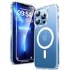TAURI Cover Magnetica per iPhone 13 Pro, Trasparente
