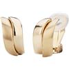 Traveller Orecchini a clip - Donna - Oro placcato 22 carati - 20x10 mm - colore: gold - 155100