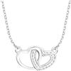 Sofia Milani - Collana da Donna in Argento 925 - Con Pietra Zircone - Ciondolo a Cuore - 50165