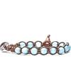 Tamashii Bracciale Tamashii 6mm Bracciale giada jade Mini sky blu