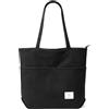 KALIDI FANCY FOREST KALIDI - Grande borsa tote da donna in velluto a coste borse a tracolla per scuola, lavoro, shopping, università, viaggi, uso quotidiano, Nero