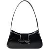 AiNinXun Piccola Borsa a tracolla Donna Borsa a Spalla Pelle Borsa a Mano Vintage Borsetta Wedding Borsa tracolla Ragazza Pochette Cerimonia Shoulder Bag Piccola Borse Tracolla Borsa (Nero)