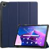 idudao Custodia per Lenovo Tab M10 Plus 3rd Gen 10.6" 10.6", Tablet Cover Folio Hard Shell Fit per TB125FU / TB128FU Blu