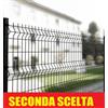 SECONDA SCELTA - Pannello Recinzione Modulare Cancellata Rete Metallica Elettrosaldata Medium Antracite cm 200 x 172 h