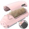 Garstor Spazzola Togli Peli Animali per Cani e Gatti, Leva Peli Riutilizzabile per Rimuovere Pelliccia, Lint Rullo Pet Hair Remover per Tappeto, Divano, Letto e Mobili, Rosa