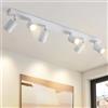 ZMH Plafoniera LED Bianco Faretto a soffitto: Lampadario a soffitto 6