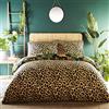 HOMEMAKER BEDDING Set copripiumino e federe, con stampa animale, reversibile, super king-size