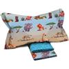 Novia - Completo di Lenzuola Letto Singolo per bambini e ragazzi - Linea Fantasy variante Jungle. Materiale 100% Cotone, confortevole e piacevole sulla pelle