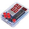 Henakmsl Kit di elettronica per la pratica della saldatura fai da te per l'educazione scientifica, divertente set di apprendimento della saldatura e regalo di uso quotidiano