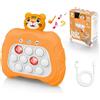 m MU【Versione avanzata】 Giocattolo Pop It elettronico Fidget ricaricabile,4 modalità,120 livelli, in Silicone.Console di Gioco a Decompressione Pop It Elettronico.Regalo ideale per Bambini e Adulti