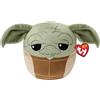 ty Star Wars Yoda Squish-A-Boo 25,4 cm | Peluche morbido per bambini con licenza ufficiale | Peluche da collezione