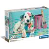 Clementoni Puzzle Collection - The Funny Dalmatian - 500 Pezzi - Puzzle Adulti, Poster Incluso, Puzzle Animali, Divertimento Per Adulti, Made In Italy, 35545
