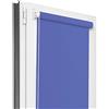 Estika Tenda oscurante senza foratura - larghezza del tessuto 50 cm x 220 cm - Blu - 6 colori di tessuto, tende a rullo per finestre senza foratura, tende a rullo fisse per finestre interne