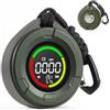 GasDoc DS-100 Rilevatore Portatile di Monossido di Carbonio con Magnete, Autonomia di 140 Ore, Sensore CO Ricaricabile 3 in 1 con Allarme Acustico e Visivo per Viaggi, Campeggio, Auto e Camper