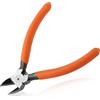 LEONTOOL Pinze diagonali per plastica tagliata a filo, 45 tronchesi angolate per artigianato, tagliafili laterali, tronchesi a filo, pinze per taglio a filo per la creazione di gioielli, elettronica,
