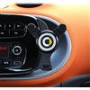 URYYRIT Supporto Cellulare per Auto, Cornice Navigazione GPS, per Smart 450 451 453 Fortwo Forfour, Staffa a gravità, Regolabile a 360° per Una visibilità Ottimale, Accessori Decorativi,Theradio