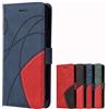 xinyunew Cover per Samsung Galaxy J5 2017 /J530, Custodia in PU Pelle per Samsung Galaxy J5 2017 /J530, Portafoglio Cover a Libro con Chiusura Magnetica e Slot per Carte, Blu