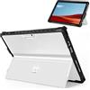 SAMTN Custodia per Surface Pro 7 Plus/Pro7/Pro 6/Pro 5/Pro 4/ LTE, custodia protettiva robusta, con supporto per penna stilo, compatibile con la tastiera Type Cover (trasparente)