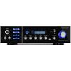 Fenton AV320BT - Amplificatore Surround HiFi, Amplificatore PA Home Cinema Karaoke, Potenza: 2x100 Watt RMS (8 Ohm), Impedenza: 4/8 Ohm, Bluetooth, USB, Display Digitale, Eco/Bass/Treble, Nero