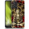 Head Case Designs Buddah Seduto di Bangkok Buddha Custodia in Gel [Protezione di Grado Militare] Compatibile con Galaxy A52 / A52s / 5G (2021)