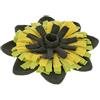 Kerbl Pet Tappeto girasole giallo/verde, Ø 60 cm