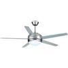 EFFE 6201-VENTILATORE da SOFFITTO (5PALE-132CM, Alluminio)