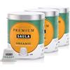 Saula Premium Caffè Biologico Confezione da 3 lattine con 60 capsule compostabili. Compatibile Nespresso®