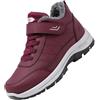 Generic Scarpe ortopediche da donna, slip on walking shoes, scarpe per il tempo libero, traspiranti, ergonomiche, antiscivolo, invernali, da donna, da uomo, impermeabili, imbottite, stivali da neve, Rot3, 38