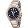 Maserati Orologio Uomo, Collezione STILE, al Quarzo, Cronografo, in Acciaio, PVD Oro rosa - R8873642002