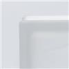 Fuchs Design 5 pezzi FUCHS vetromattone nuvola bianco satinato un lato (vetro opalino) 19x19x8 cm