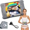 Powersell - Borsa Acqua Calda Elettrica | 500W Riscaldante con Tasche | Scaldamani, Scaldapiedi | Mantiene Calore fino a 5 Ore, Peluche, CANE E GATTO 3