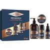 KING C. GILLETTE Kit Rituale Barba Perfetta, Con Detergente Barba E Viso 350ml+ Balsamo Barba 100ml, Idratante Barba E Viso 100ml + Olio Da Barba30 ml, Nuova confezione