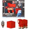Mattel Minecraft - Pecora Livello Diamante, action figure da collezione alta 14 cm, personaggio con 3 accessori e design pixelato del videogioco, giocattolo per bambini, 6+ anni, JCV22