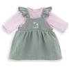 Corolle - Vestito con volant e t-shirt con bordo della Loira, abbigliamento per bambole, 42 cm, dai 2 anni, 9000160160