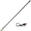 PEGORARO Bruciatore a Gas cm 100 ricambio universale per barbecue pietra ollare pietra lavica piastra ghisa (BRUCIATORE GAS METANO)