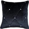 Paoletti Cuscino imbottito con piume e strass