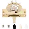 EMSea 1Pc CRL Interruttore A Lama A 5 Vie Con Viti A Testa Svasata Compatibile Con Stratocaster Per Chitarra Con Configurazione A Tre Pickup