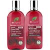 Dr.Organic DR ORGANIC Duo shampoo e balsamo Dr Organic Rose Otto - VEGAN